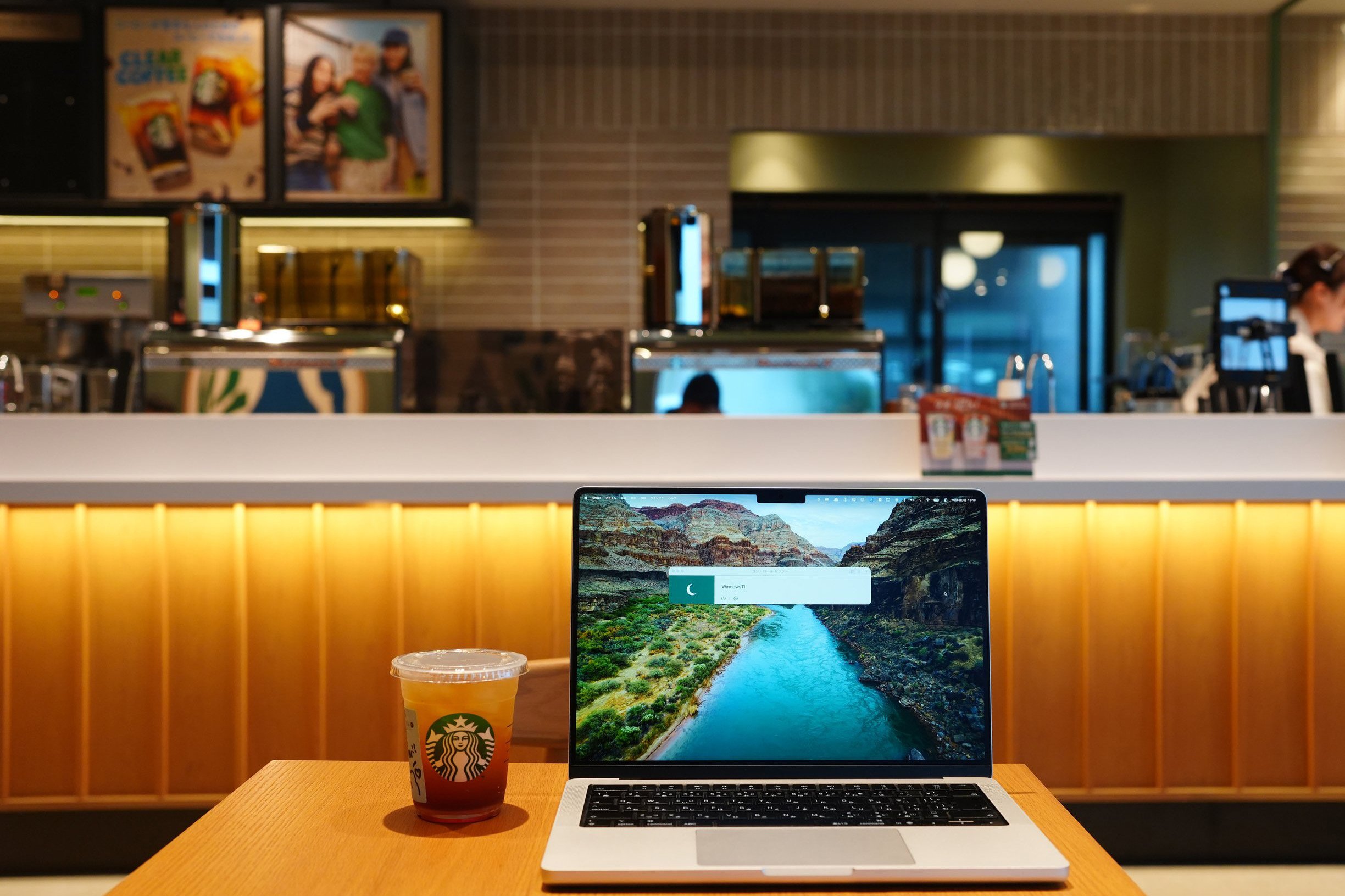 Macを使った実演セミナーのイメージ